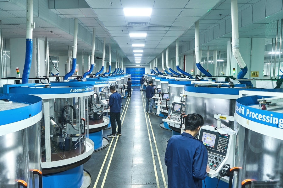 Suzhou Tuoertai Precision Technology Co., Ltd línea de producción del fabricante