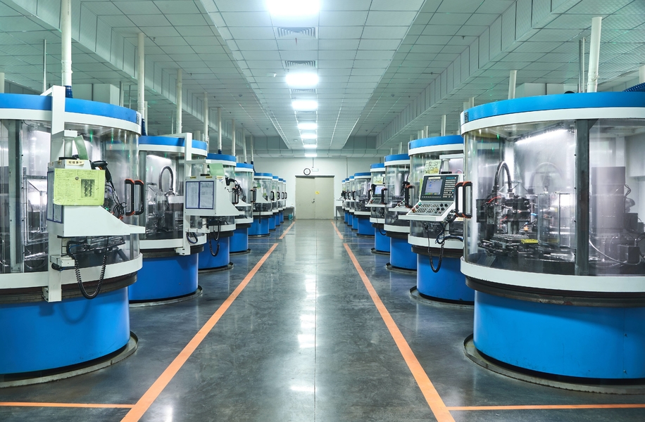 Suzhou Tuoertai Precision Technology Co., Ltd línea de producción del fabricante